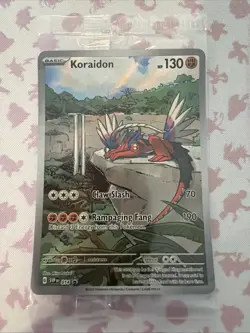 Pokemon Sealed Koraidon 14 SV Scarlet Violet Promo Card Black Star Promo New - Image 1