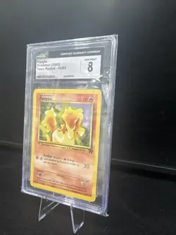 Ponyta Pokemon Card Team Rocket 64/82 CGC 8 NM/Mint - Image 3