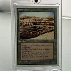 Strip Mine Land Card for Magic The Gathering MTG - Image 1