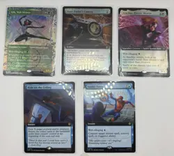 Magic The Gathering Spider-Man 17 Card Lot (Rare, Mythic, Borderless) - Image 5