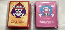 ONE PIECE Card Game Limited Card Sleeves Premium Matte vol.4 ace and chopper - Image 1