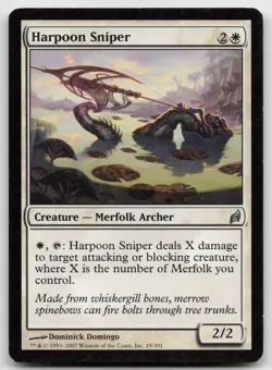 MTG Harpoon Sniper U Lorwyn 19 MP - Image 1