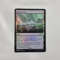 2x MTG FOIL Blighted Fen Friday Night Magic FNM Promo NM Near Mint - Image 3