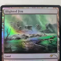 2x MTG FOIL Blighted Fen Friday Night Magic FNM Promo NM Near Mint - Image 5