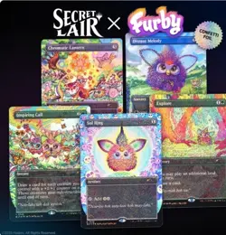 MTG Secret Lair x Furby: Doo-ay Noo-lah Confetti Foil Preorder - Image 1