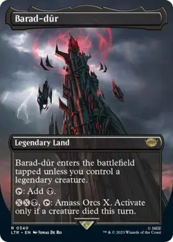 Barad-dur (0340) (Borderless) - Near Mint MTG - Image 1