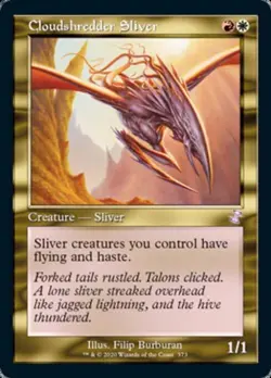 Cloudshredder Sliver - Near Mint MTG Time Spiral Remastered - Image 1