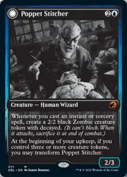 Poppet Stitcher / Poppet Factory - Near Mint MTG Innistrad: Double Feature - Image 1