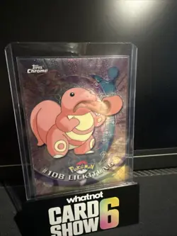 Chrome Topps Pokemon 108 Lickitung NM - Image 1