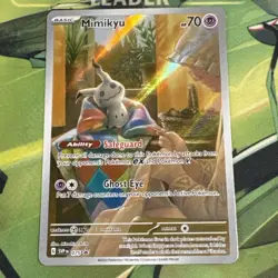 Pokemon TCG - Mimikyu SVP 075 Scarlet & Violet Black Star Promo Paldean Fates NM - Image 1