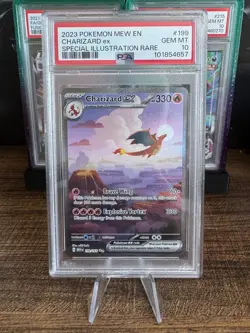 Charizard ex SIR 199/165 Pokemon Sv: Scarlet & Violet 151 PSA 10 Gem Mint - Image 1