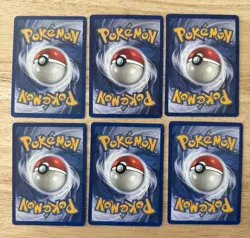 Pokemon Lot WOTC 6 Base Set LP 1999 Cards Charmeleon - Image 2