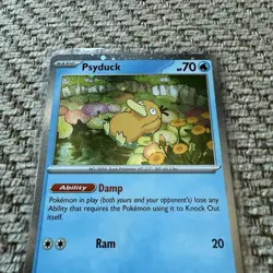Psyduck 007 with SWIRL Black Star Promo Mega Evolution Pokemon TCG - Image 2