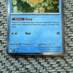 Psyduck 007 with SWIRL Black Star Promo Mega Evolution Pokemon TCG - Image 3