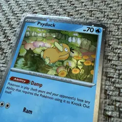Psyduck 007 with SWIRL Black Star Promo Mega Evolution Pokemon TCG - Image 4