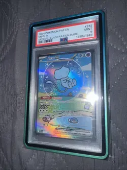 PSA 9 Mint Mew EX Bubble Mew Pokemon Paldean Fates SIR 232/091 - Image 3