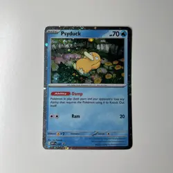 Pokemon TCG Psyduck MEP 007 - Mega Evolutions Triple Blister Promo (NM/M) - Image 1