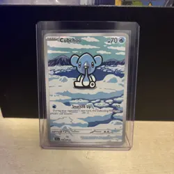 Pokemon TCG: Cubchoo 109/086 - Illustration Rare - SV: Black Bolt 🔥 - Image 1