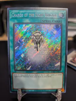 Yugioh Charge of the Light Brigade (Secret Rare) - 25th Anniv. Rarity Coll. 2 - Image 1