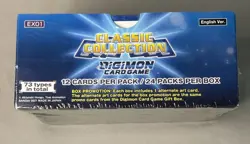 DIGIMON CARD GAME: CLASSIC COLLECTION Factory Sealed Booster Box - Image 2
