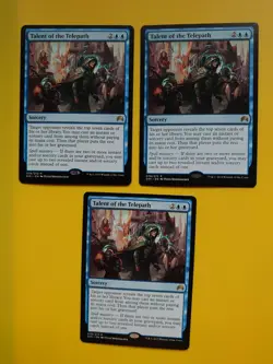 MTG Card. Talent of the telepath x3 origins rare sorcery - Image 1