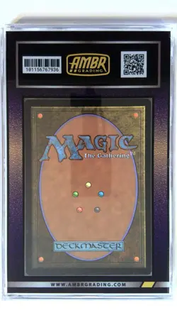 MTG Card Liliana, Dreadhorde General Stained Glass SLD Graded Ambr 9 Purple Fade - Image 4