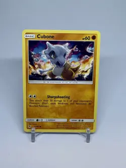 Cubone 37/68 (NM, Pokemon Card, Hidden Fates, 2019, Fighting, Common) - Image 1