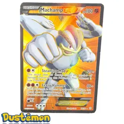 Full Art MACHAMP EX 90/98 XY Ancient Origins Holo Pokemon Card 2015 [HP] - Image 1