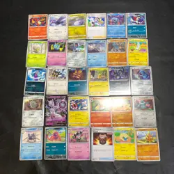 Pokemon Card Lot Of 30 Japanese Common Uncommon Rare - Image 1
