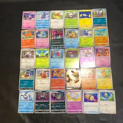 Pokemon Card Lot Of 30 Japanese Common Uncommon Rare - Image 1