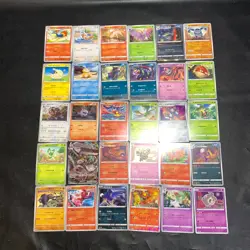 Pokemon Card Lot Of 30 Japanese Common Uncommon Rare - Image 1