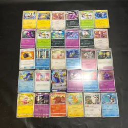 Pokemon Card Lot Of 30 Japanese Common Uncommon Rare - Image 1