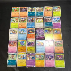 Pokemon Card Lot Of 30 Japanese Common Uncommon Rare - Image 1