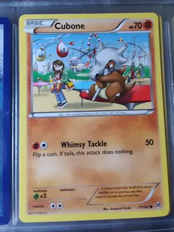 2015 Pokemon TCG BREAKthrough - Cubone 77/162 - Common English Card NM/LP - Image 1