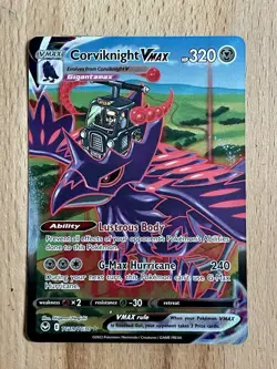Corviknight Vmax Silver Tempest Full Art Pokemon Card TG19/TG30 - Image 1