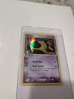 Quilava (Delta Species) 36/101 Dragon Frontiers Reverse Holo Pokemon Card - Image 1