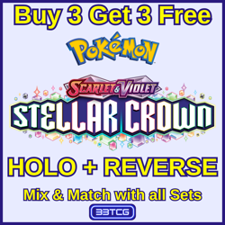 Pokemon Stellar Crown SCR Holo & Reverse Holo Singles - Choose Your Card - Image 1