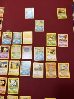 64 Cards Complete Common & Uncommon Pokemon Base Set 2 LP-NM WotC Vintage - Image 4