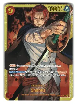 Shanks OP01-120 SEC PRB-01 The Best One Piece Card - Image 1