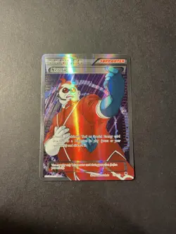 Pokemon TCG Card English XY Phantom Forces Xerosic 119/119 Full Art Holo - Image 1