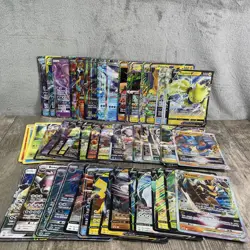 Pokemon Jumbo Card Lot of 50 Pikachu Darkrai Zoroark Eternatus Pokemon TCG - Image 1