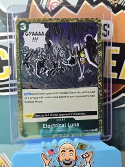 ONE PIECE Card Game TCG / Electrical Luna OP08-036 / Rare English NM - Image 1