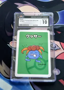 CGC 10 Gloom Old Maid 2019 Japanese Pokemon Card - Image 1