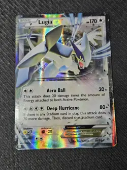Lugia EX - 68/98 - Pokemon Ancient Origins XY Ultra Rare Card NM - Image 1
