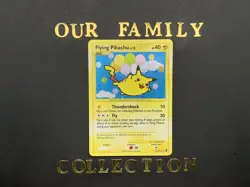 Pokemon Card Rising Rivals Flying Pikachu Secret Rare 113/111 - Image 1