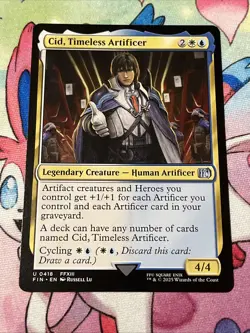 Cid, Timeless Artificer (0418) Final Fantasy Regular - Image 1
