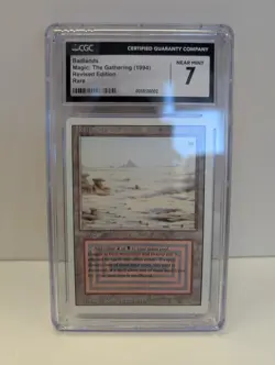 MTG Badlands Revised Edition Rare CGC Graded 7 Excellent/NM+ Magic The Gathering - Image 2