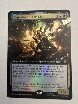 Magic The Gathering MTG Spider-man foil Lot NOIR, HAM, SUPERIOR 0204 0201 0275 - Image 3