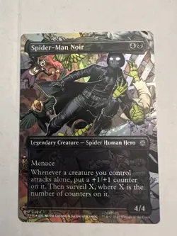Magic The Gathering MTG Spider-man foil Lot NOIR, HAM, SUPERIOR 0204 0201 0275 - Image 5