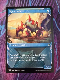 Ruin Crab (Showcase)(NM) Zendikar Rising MTG - Image 1